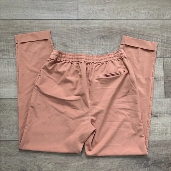 Daily Ritual Women's Soft Peach Joggers - Picture 6 of 6